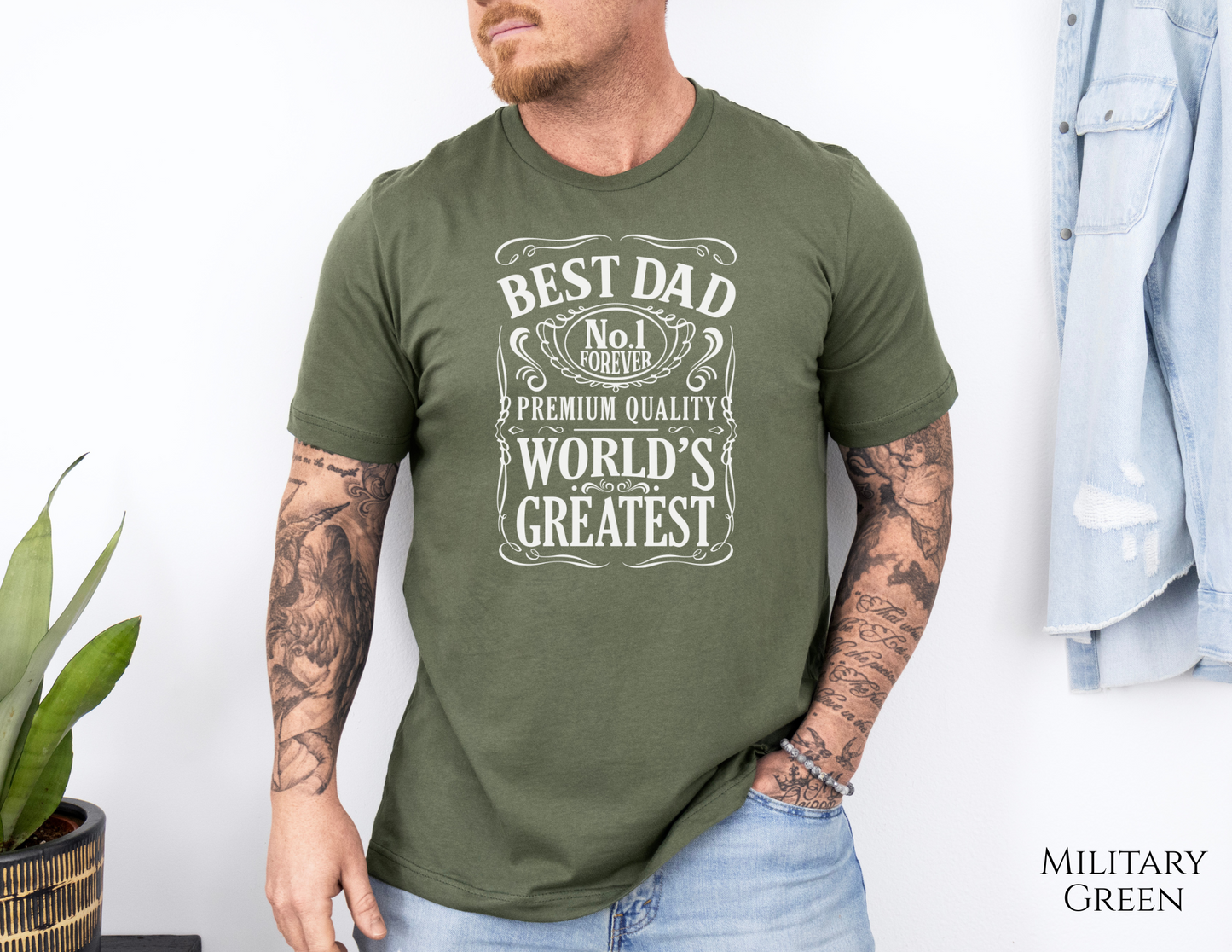 Men's "Best Dad" T-Shirt