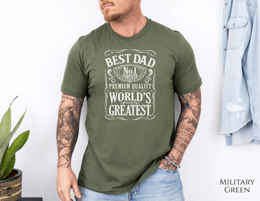 Men's "Best Dad" T-Shirt