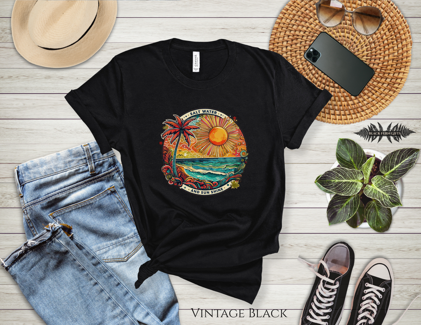 Salt Water & Sunshine - T-Shirt