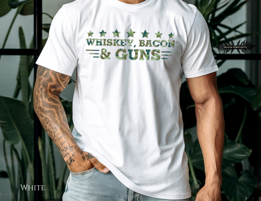 Men's "Whiskey Bacon" T-Shirt