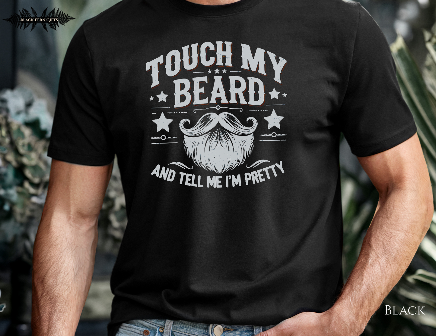 Men's "Touch My Beard" T-Shirt