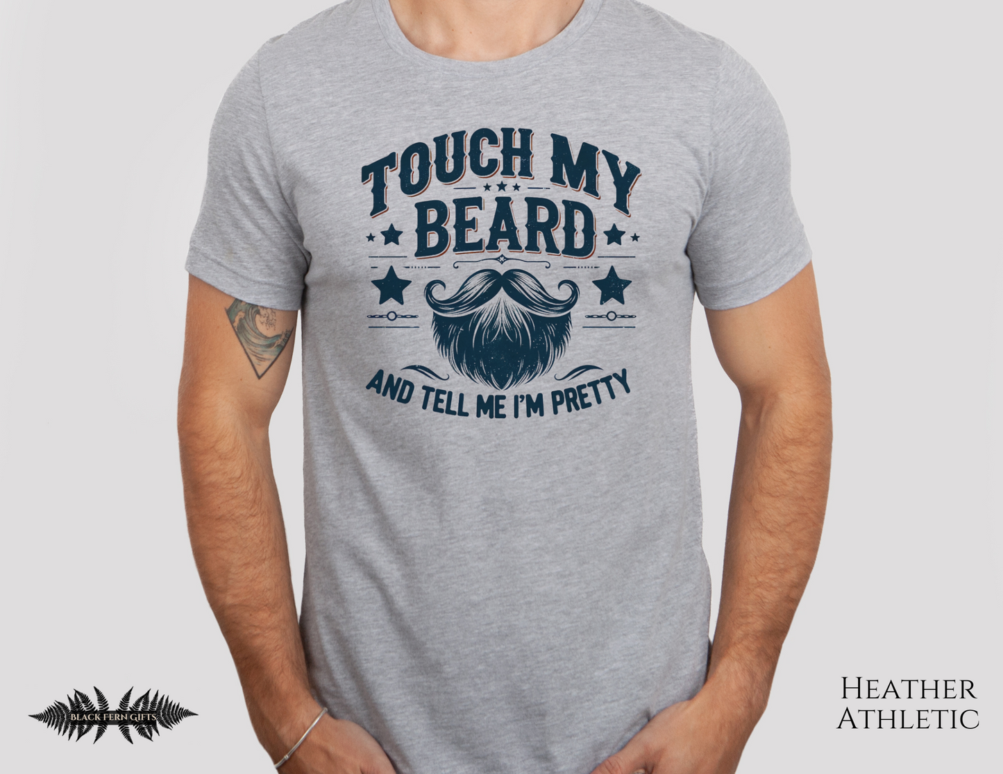 Men's "Touch My Beard" T-Shirt