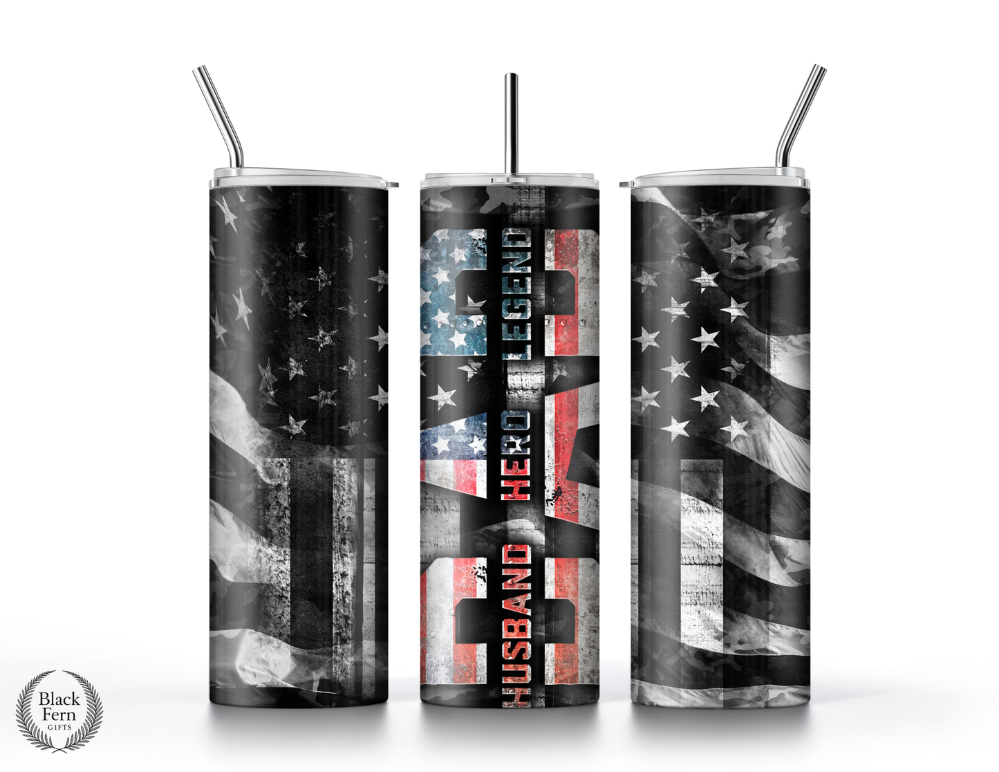 Dad • Husband • Hero • Legend Tumbler