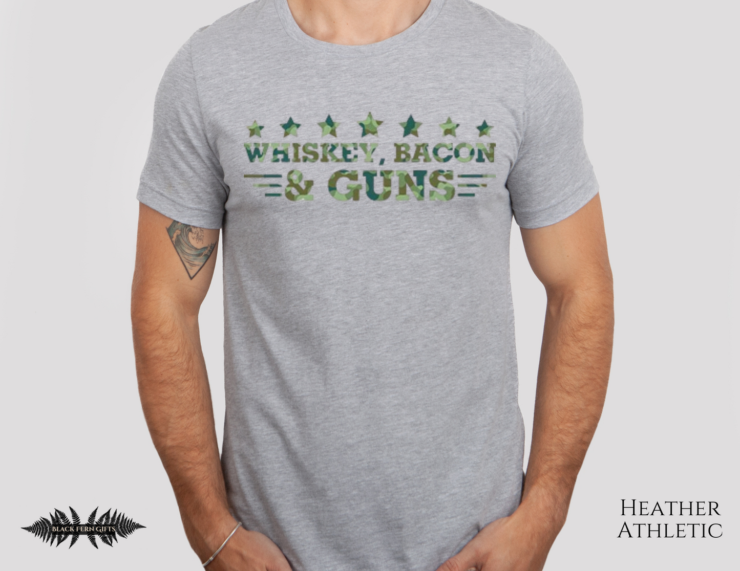 Men's "Whiskey Bacon" T-Shirt