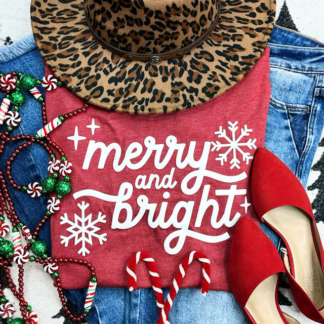 Merry & Bright - Tee