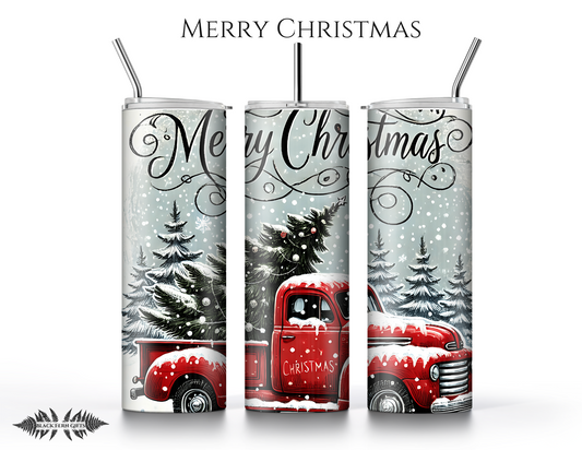 Christmas Truck Tumbler