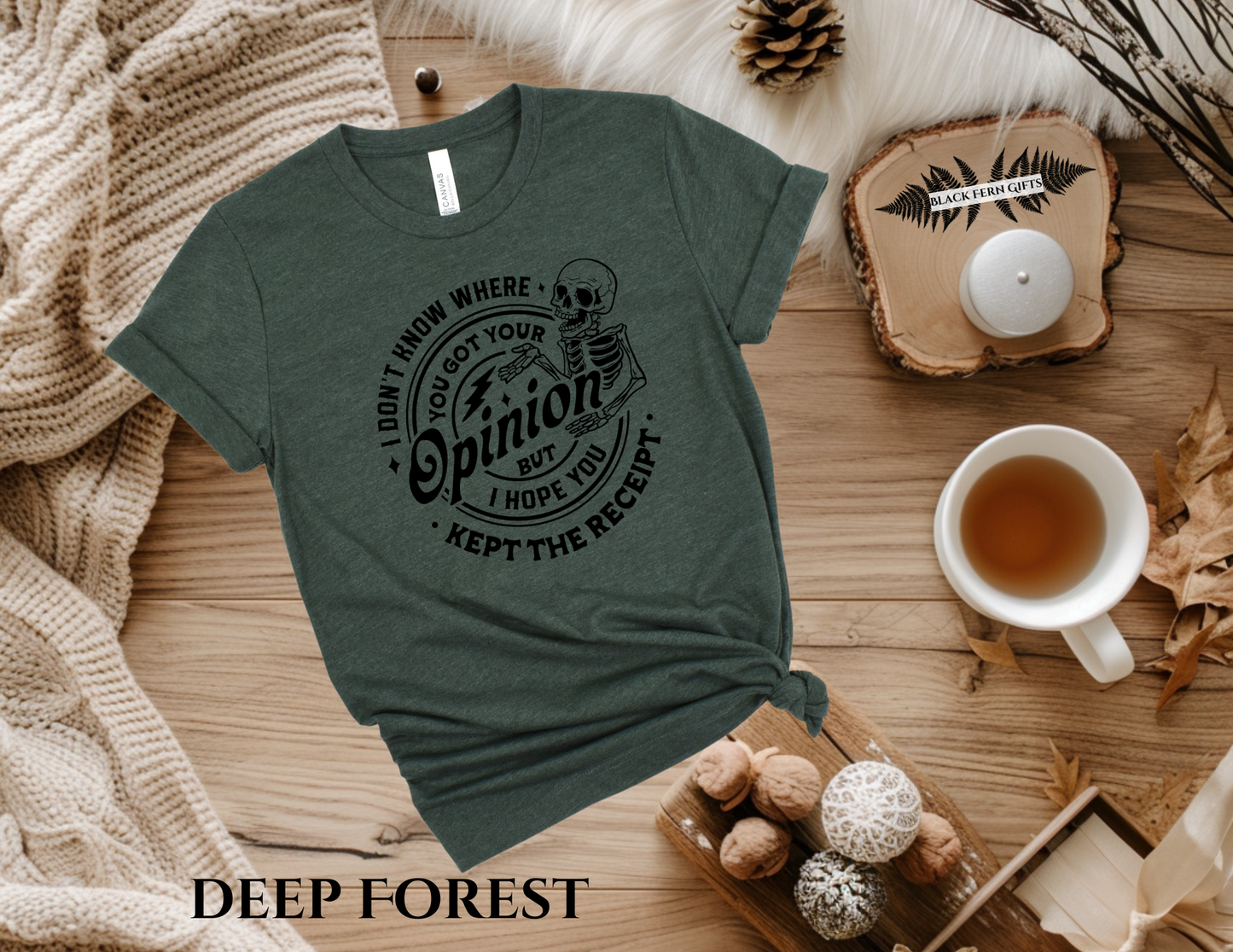 I Don't Know Where You Got Your Opinion