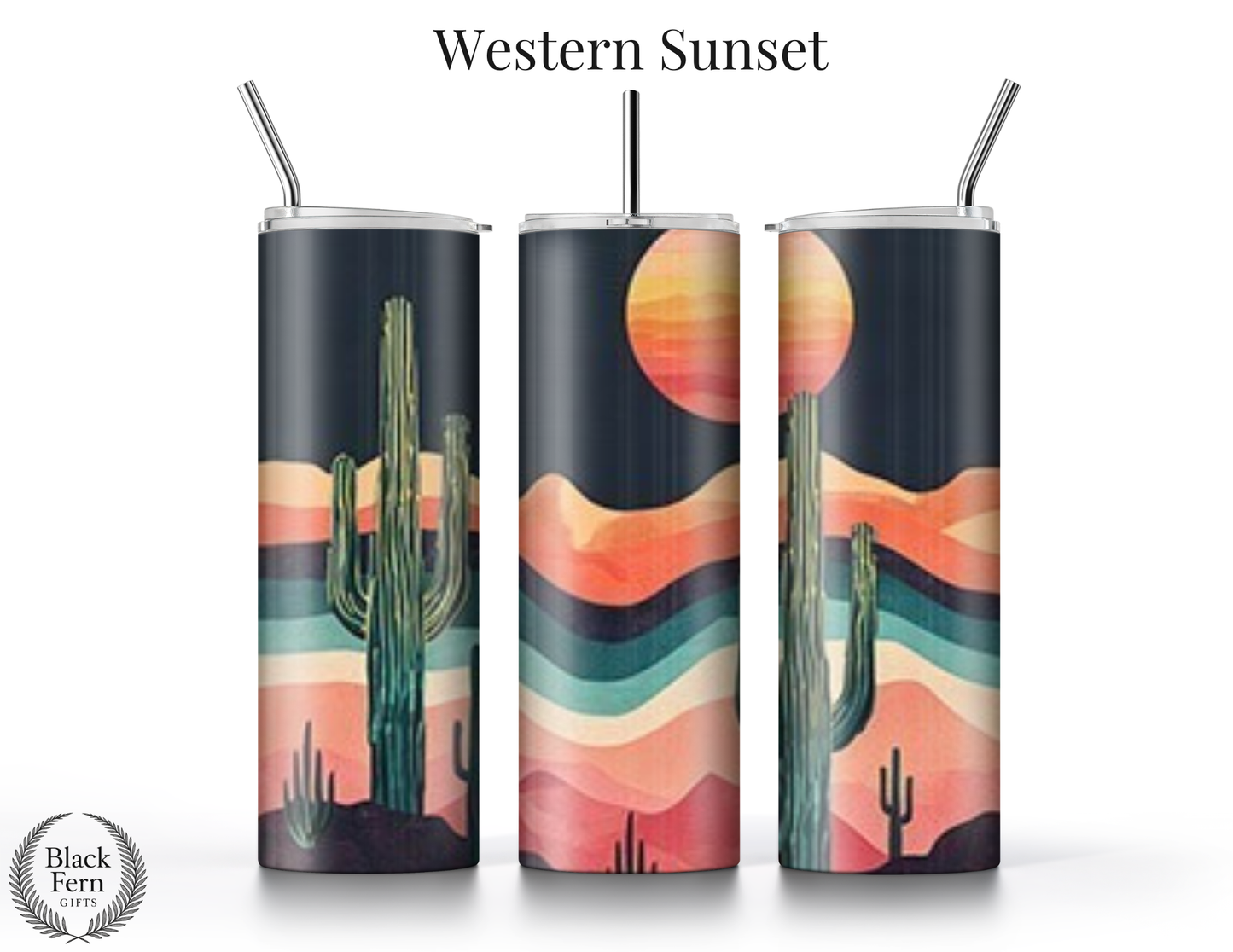 Western Sunset Tumbler