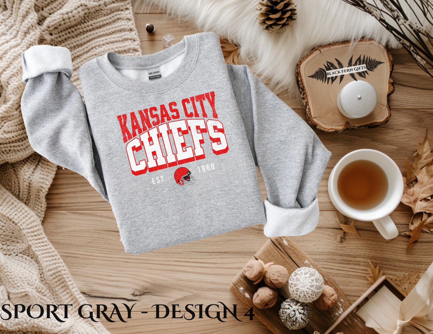 CHIEFS Crewneck Sweatshirt - Design 4