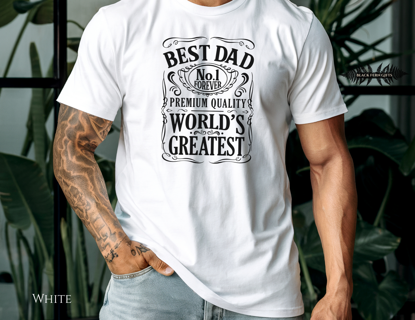 Men's "Best Dad" T-Shirt