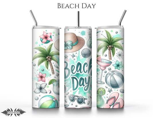 Beach Day - Tumbler