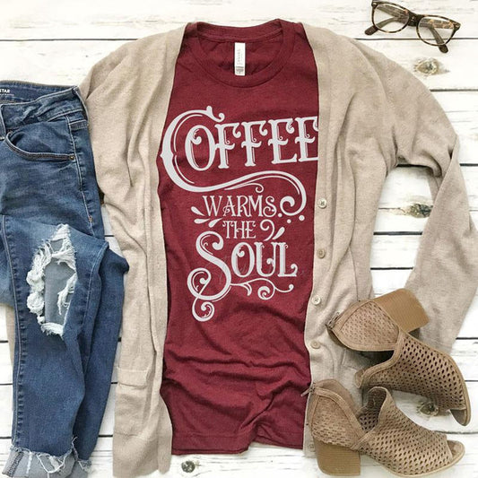 Coffee Warms The Soul - Sweatshirt