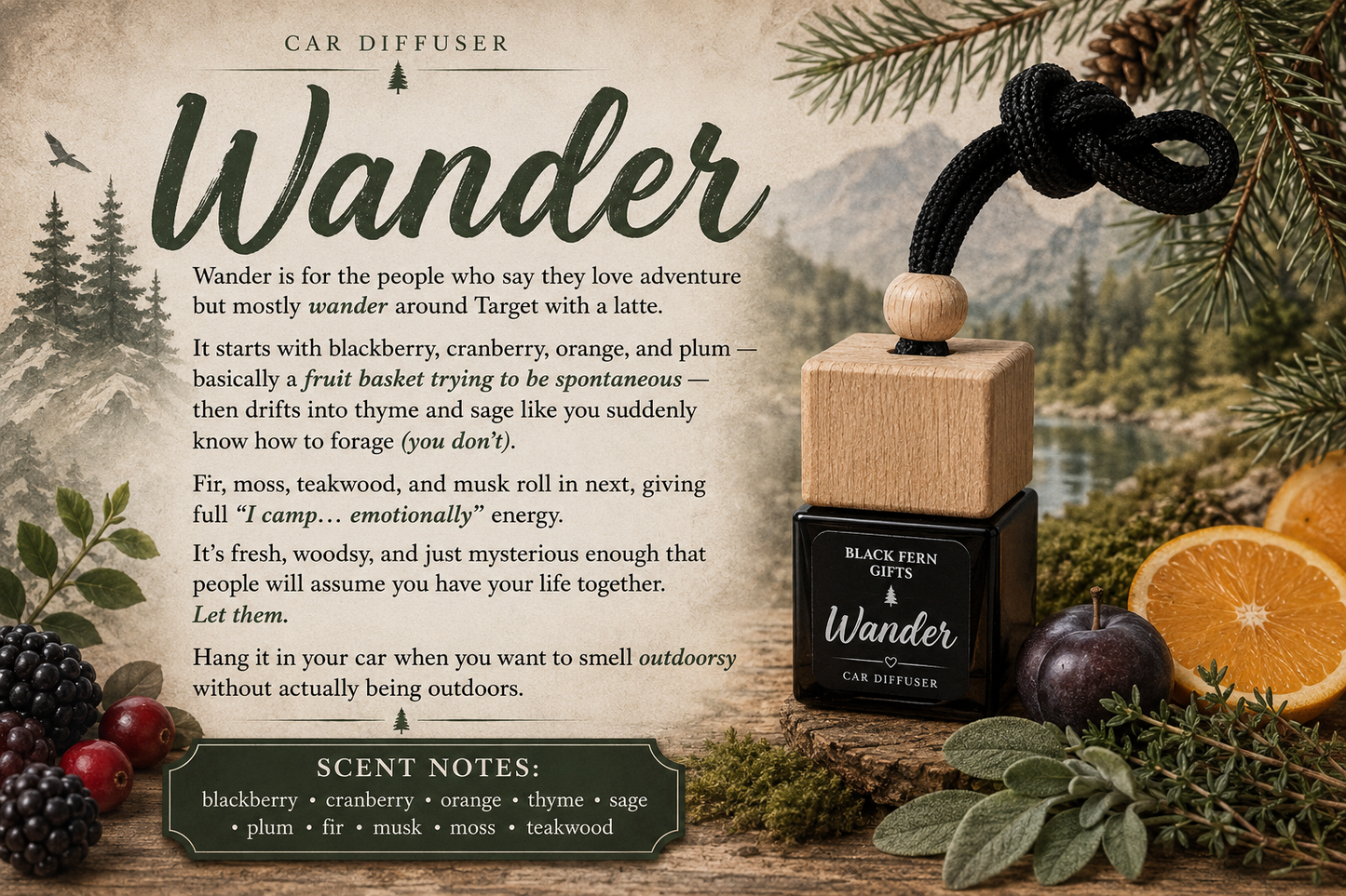 Car Diffuser - Wander