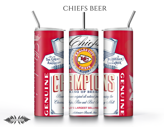 Chiefs Beer Tumbler