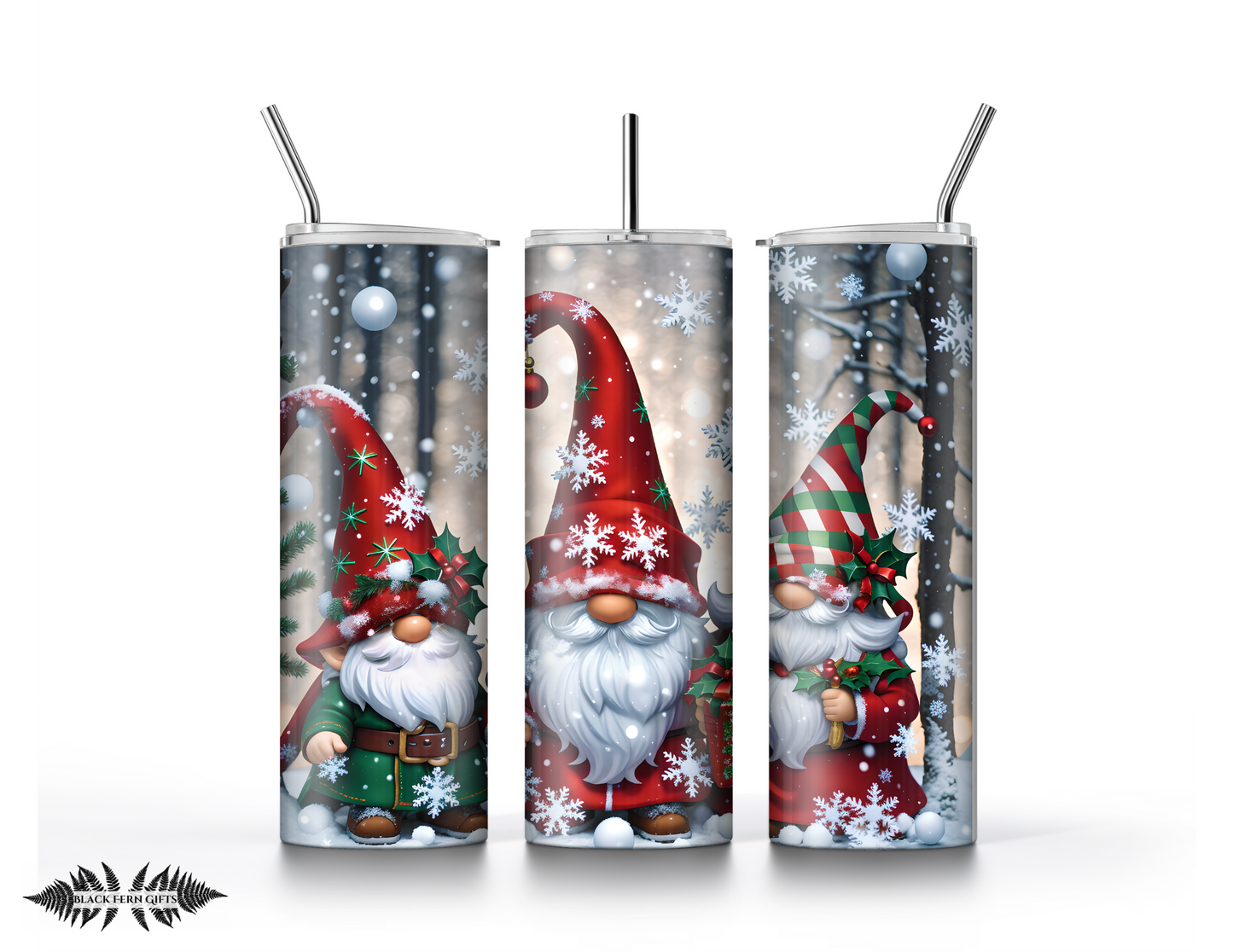 Christmas Gnomes Snow Tumbler