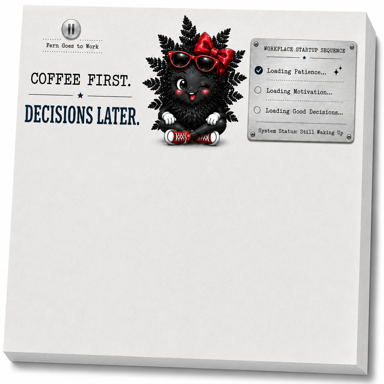Coffee First. Decisions Later.