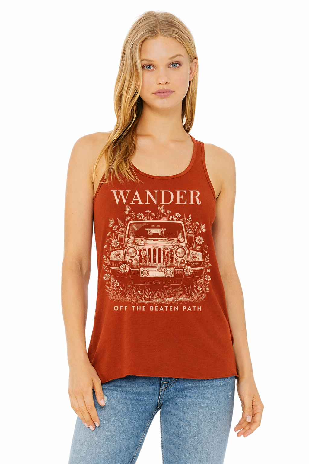 Jeep Wander Racerback Tank
