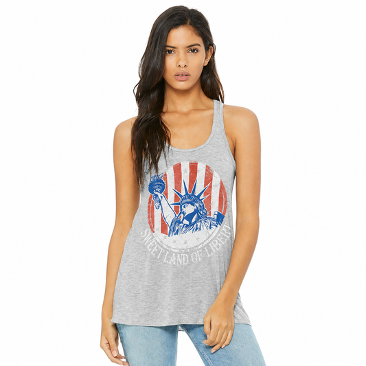 Sweet Land of Liberty Racerback Tank