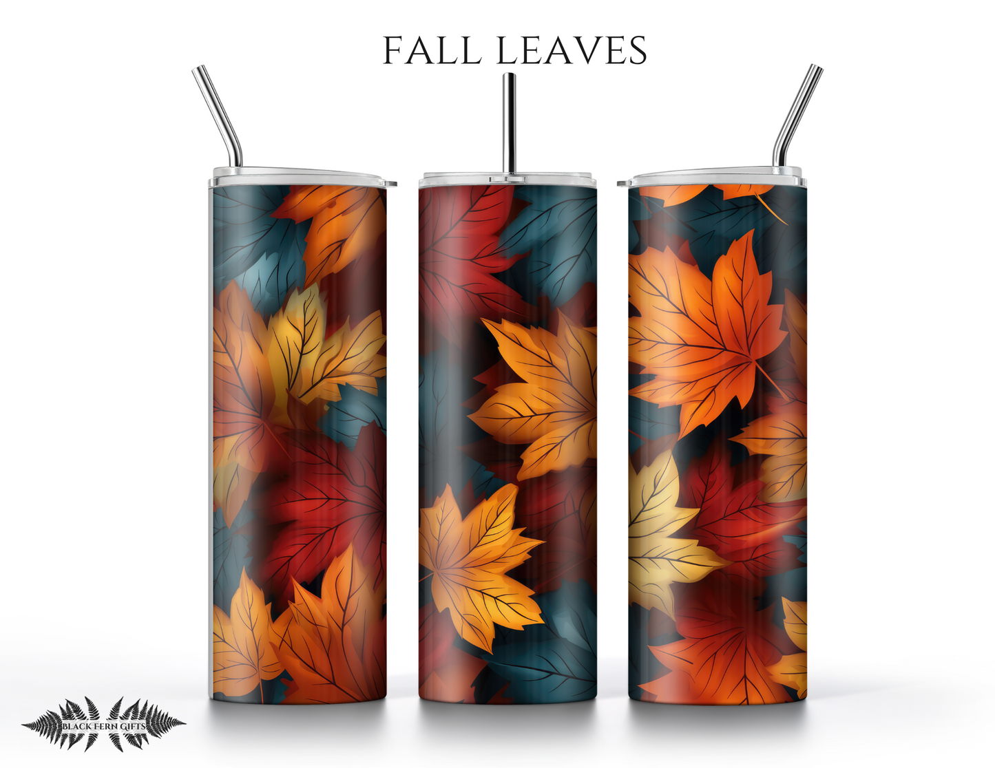 Fall Leaves Tumbler