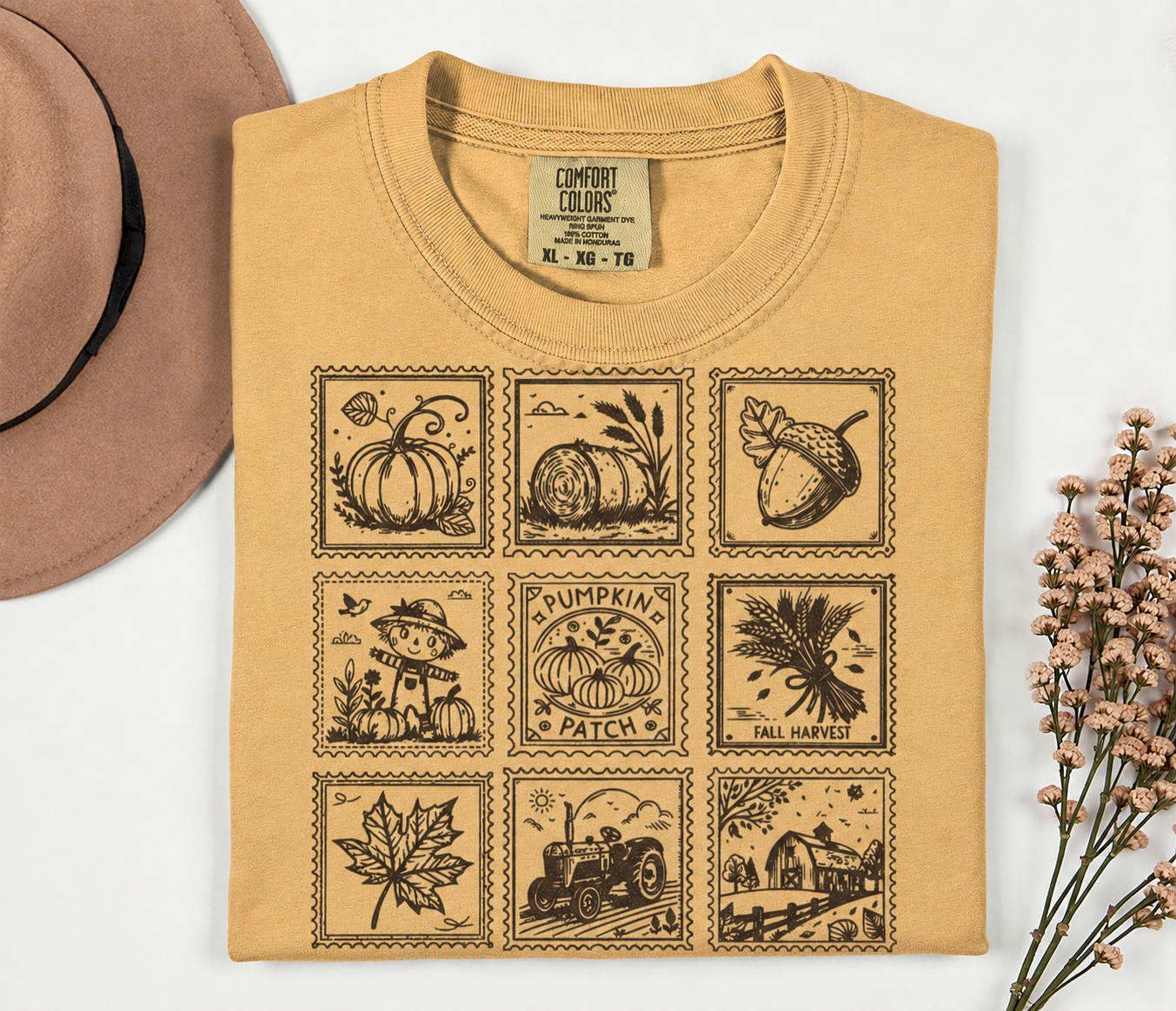 Fall Stamps Tee