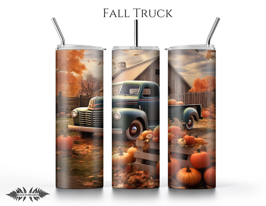 Fall Truck Tumbler
