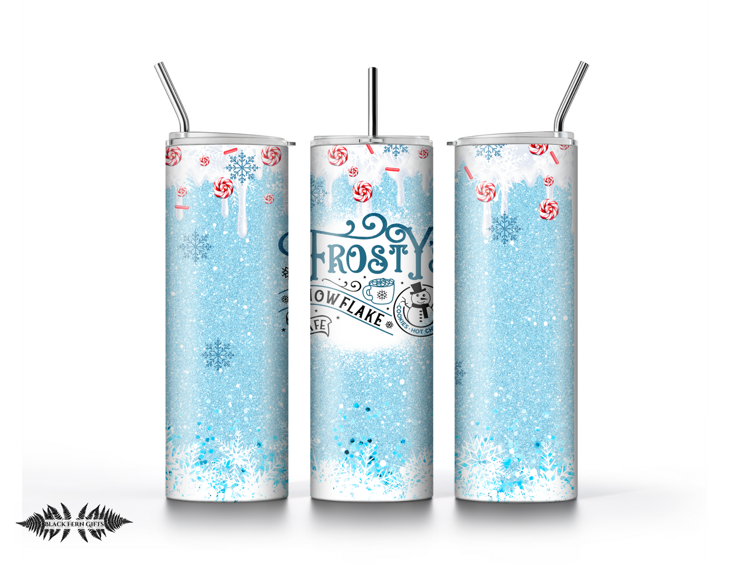 Frosty's Snowflake Cafe Tumbler