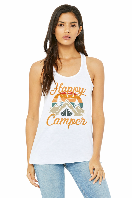 Happy Camper Racerback Tank