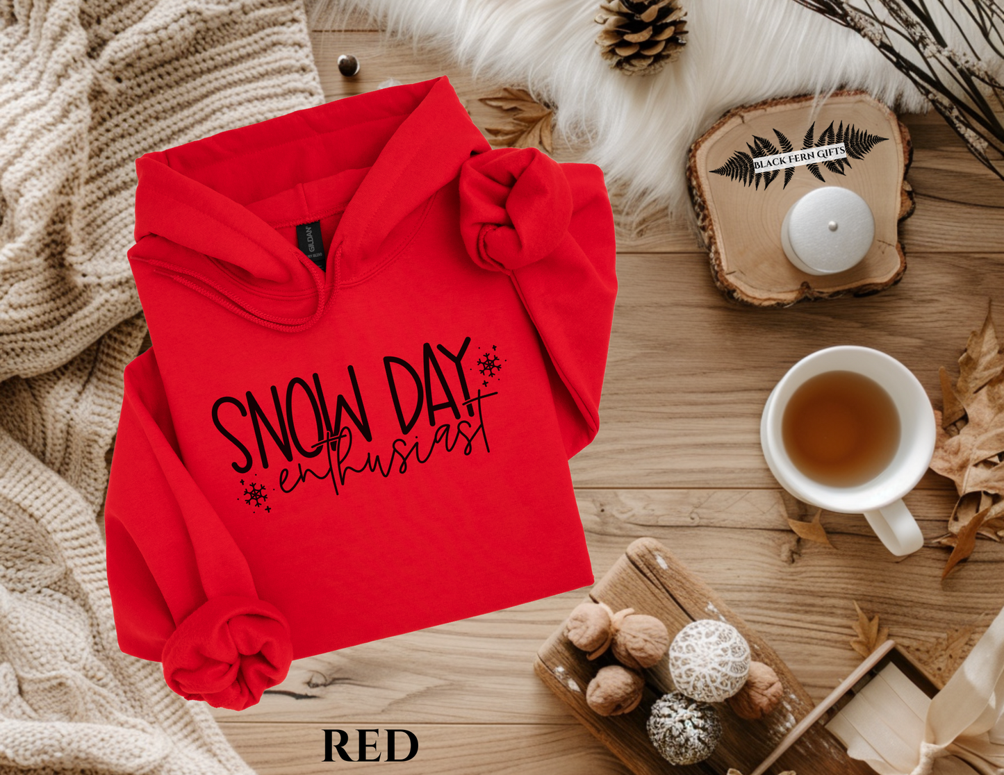 Snow Day Enthusiast - Hoodie