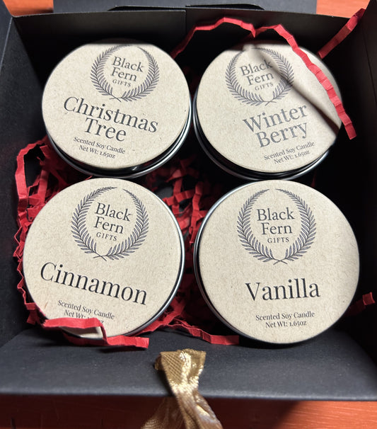 Christmas Mini Candle Gift Set