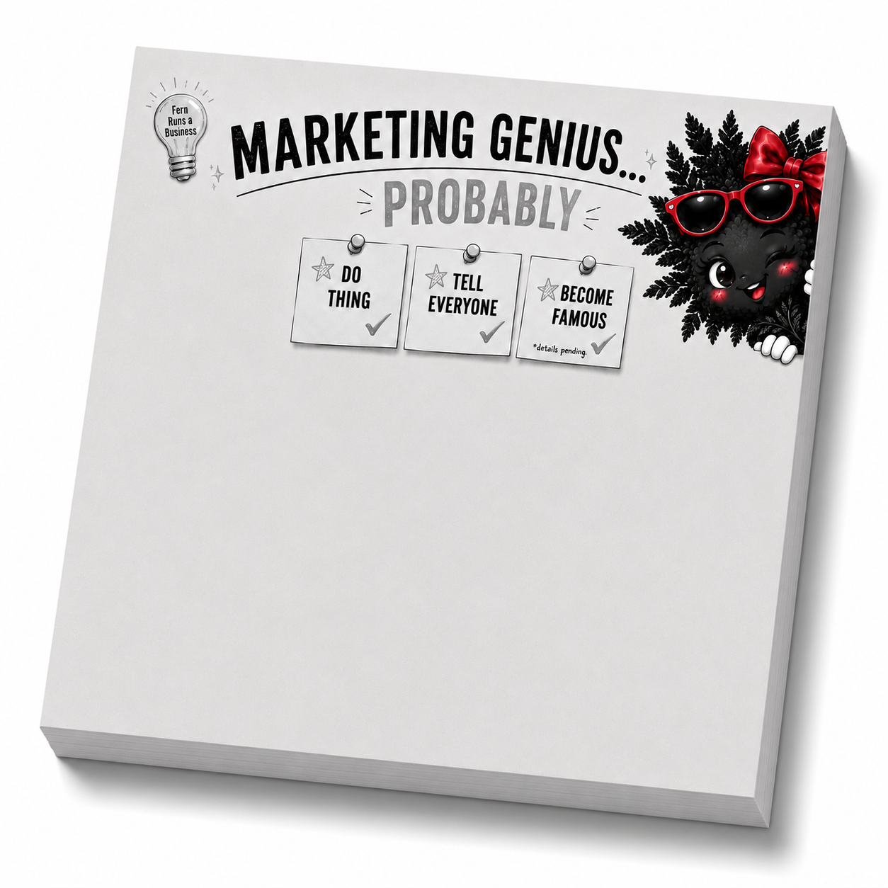 Marketing Genius...Probably