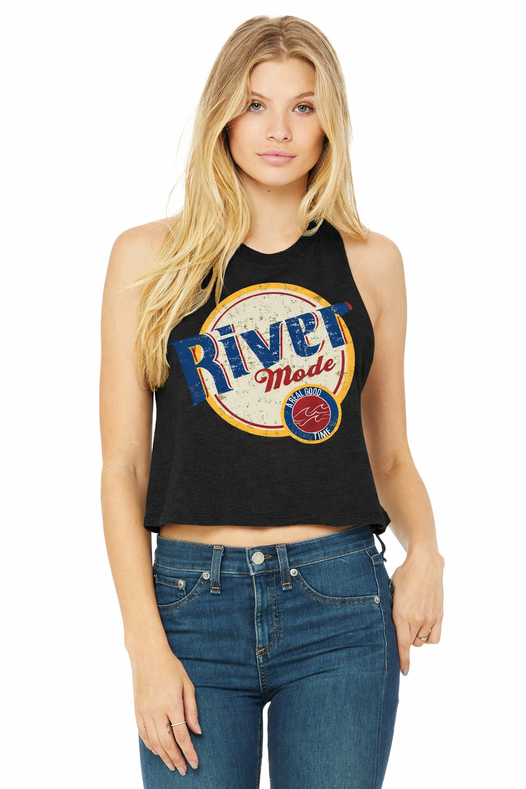 River Mode Crop Tank