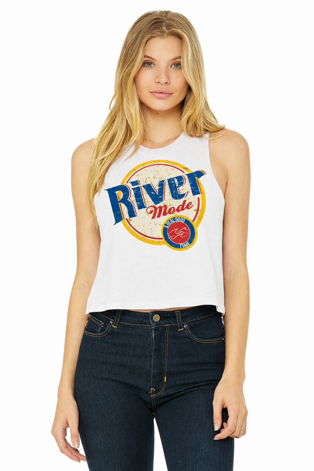River Mode Crop Tank