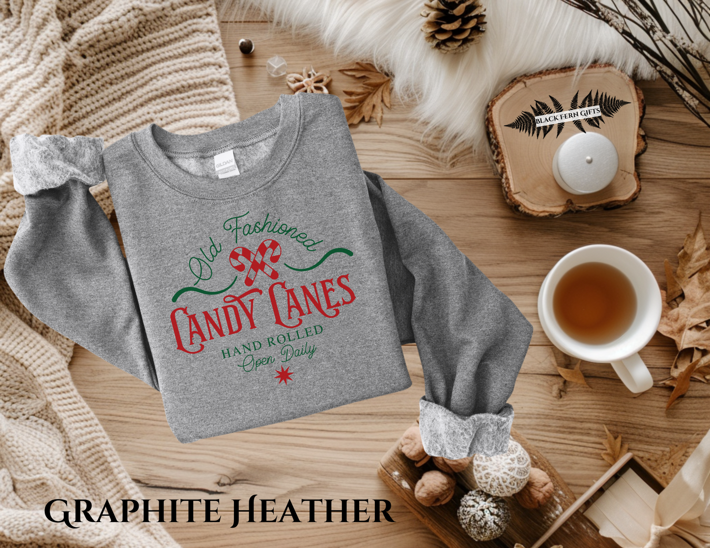 Old Fashioned Candy Canes - Sweatshirt