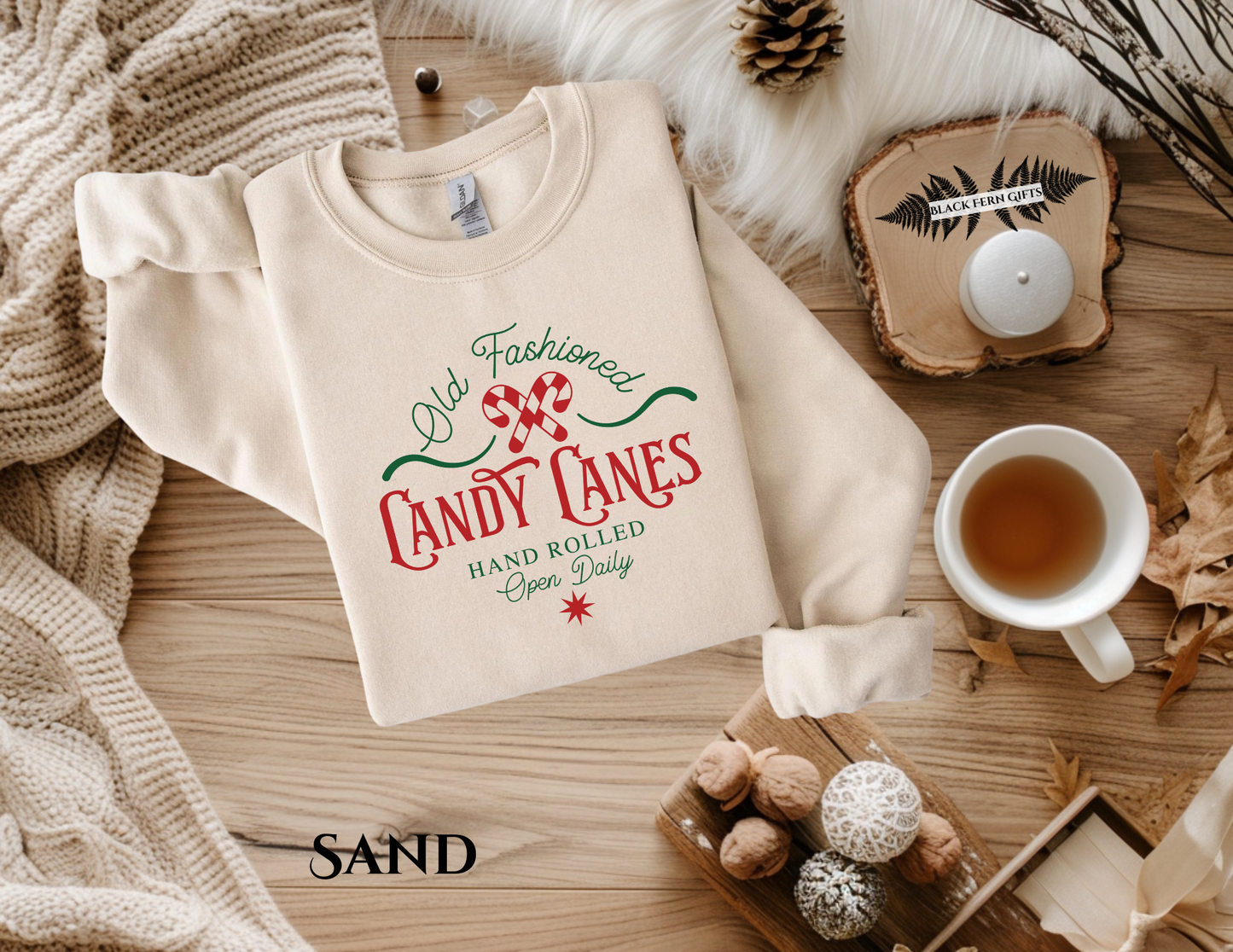 Old Fashioned Candy Canes - Sweatshirt