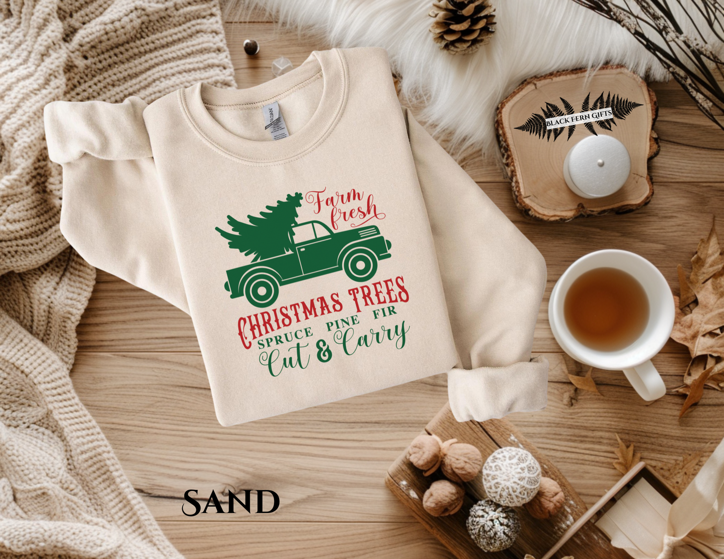 Farm Fresh Christmas Trees - Sweatshirt