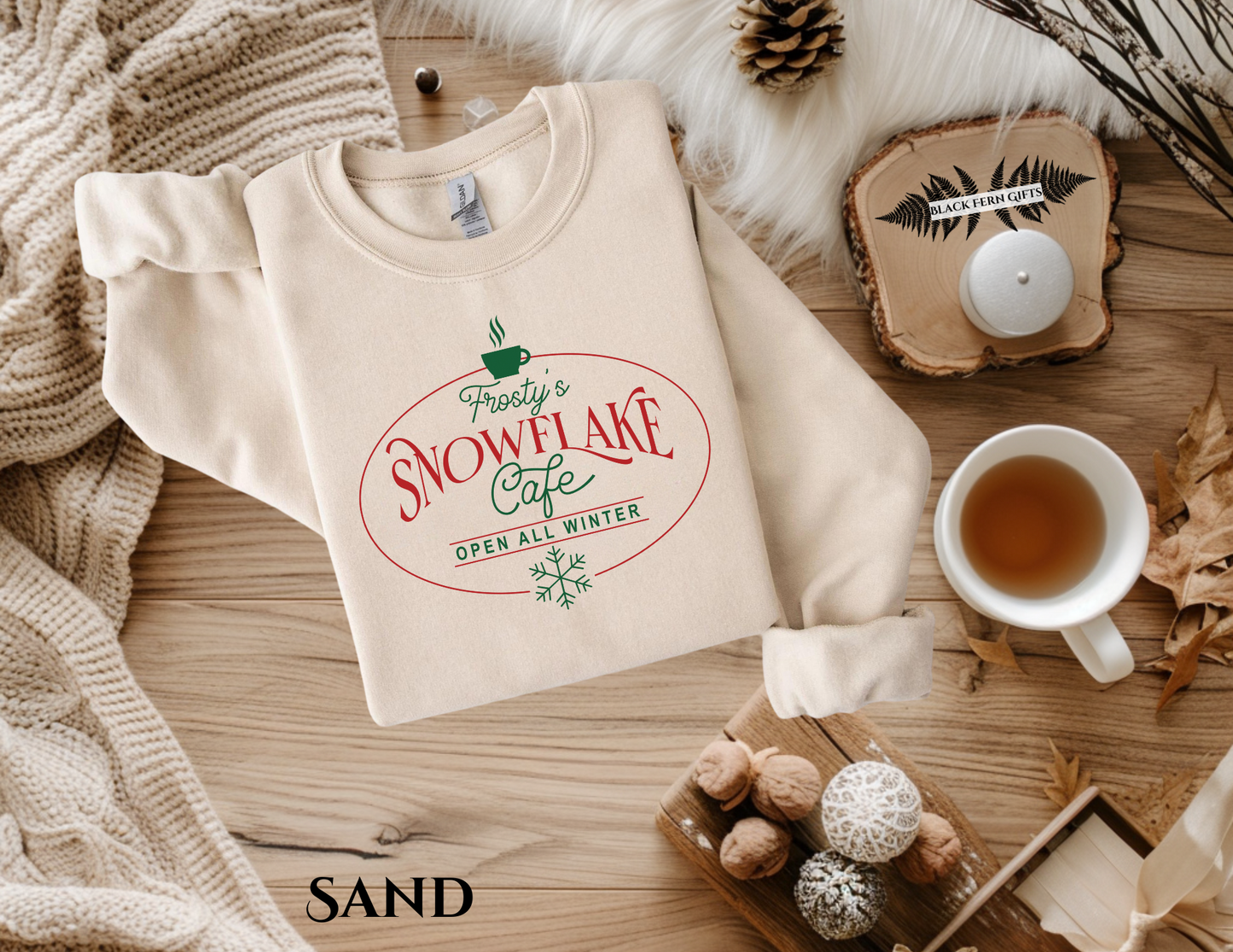 Frosty's Snowflake Cafe - Sweatshirt