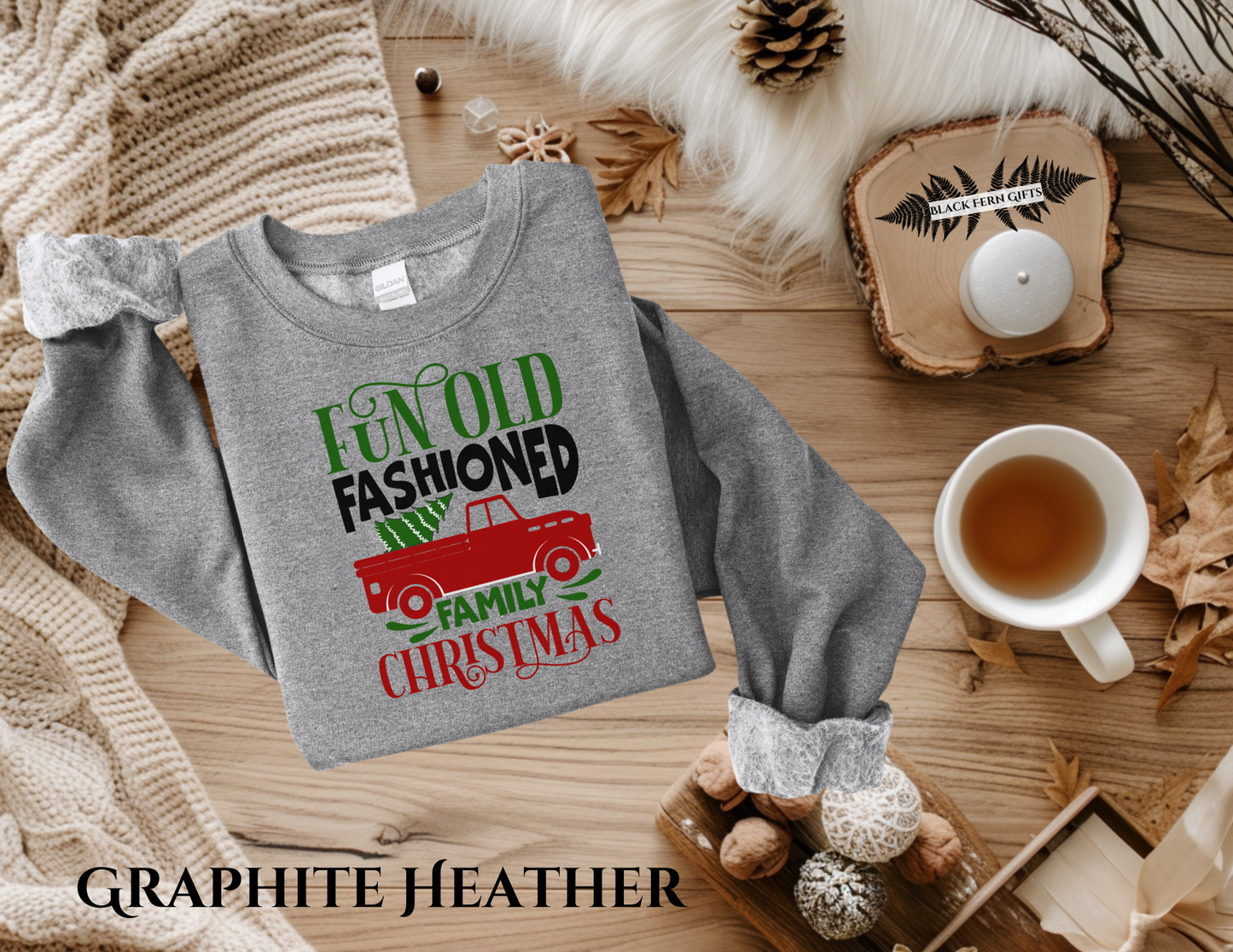 Fun Old Fashioned Family Christmas - Sweatshirt