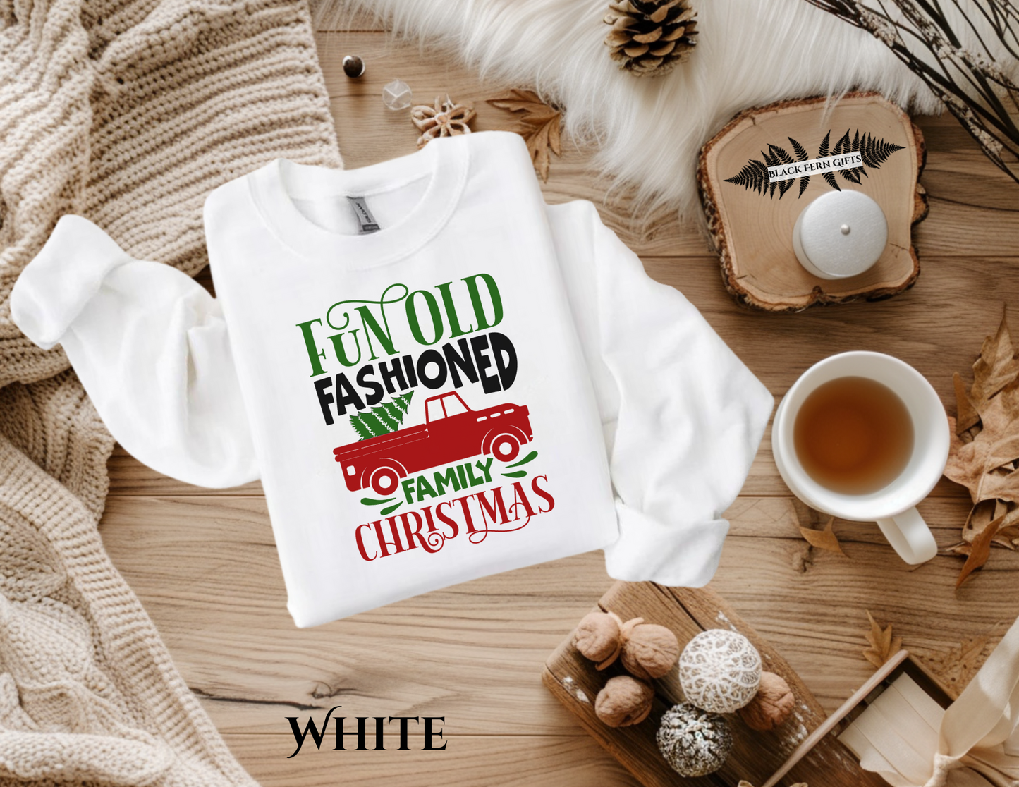 Fun Old Fashioned Family Christmas - Sweatshirt