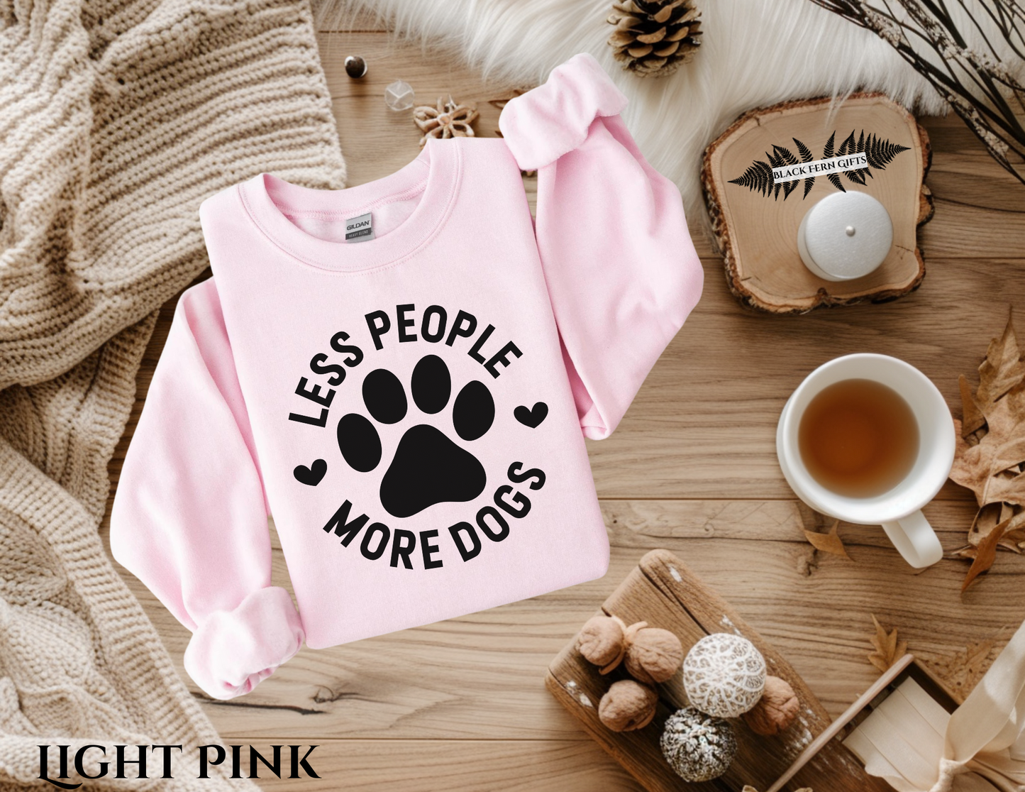 Less People More Dogs - Sweatshirt