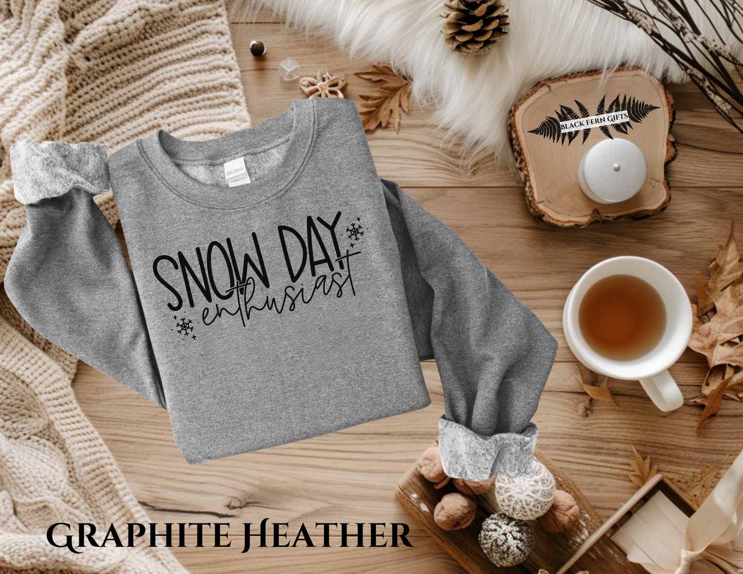 Snow Day Enthusiast - Sweatshirt