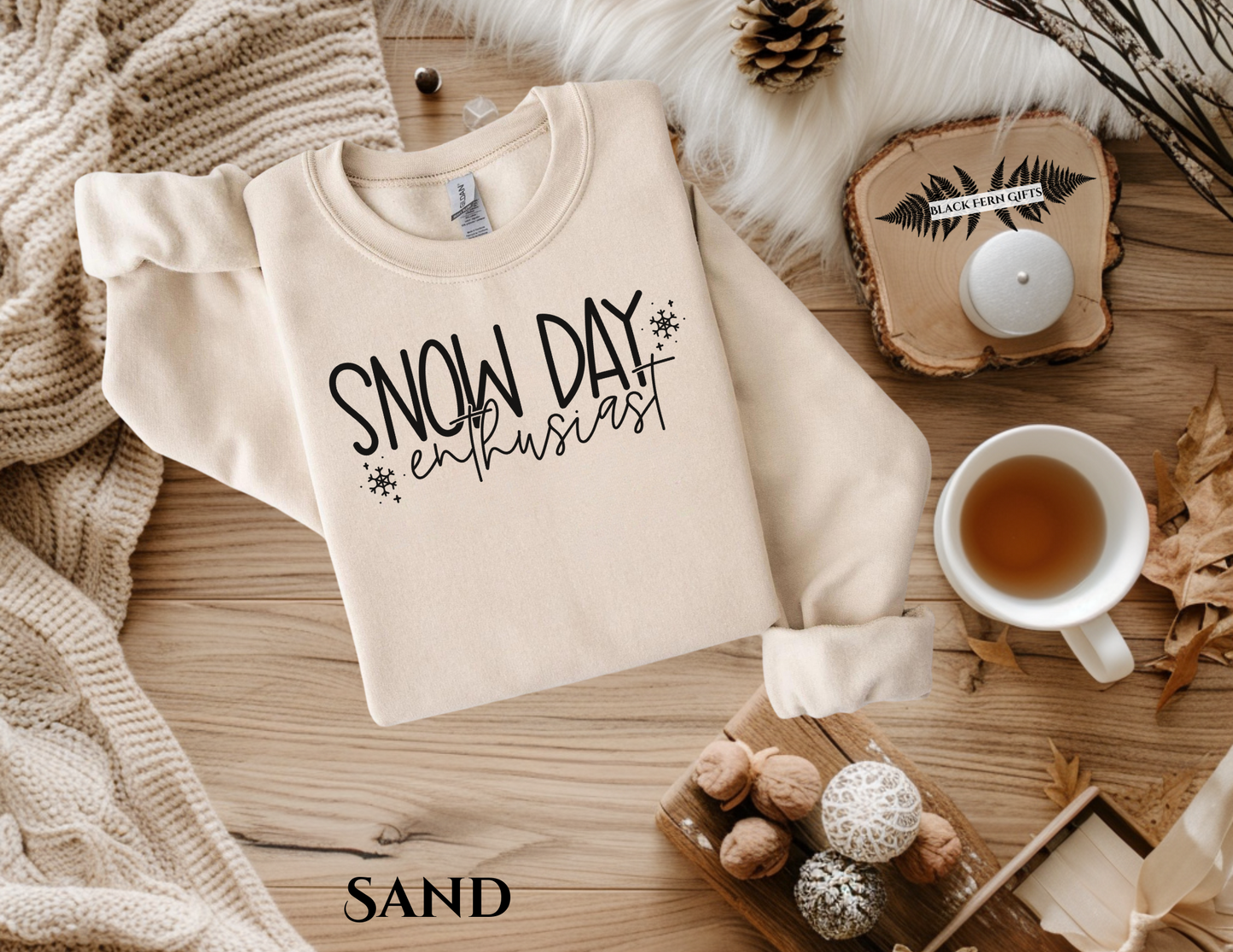 Snow Day Enthusiast - Sweatshirt