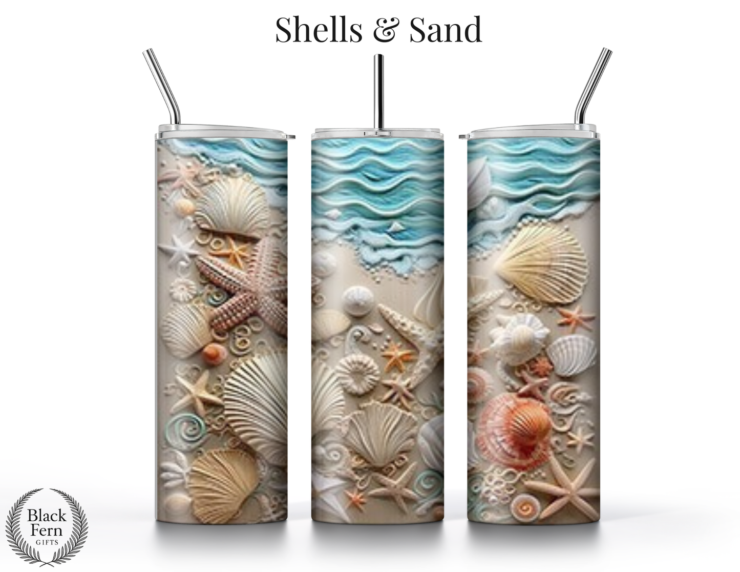 Shells & Sand Tumbler