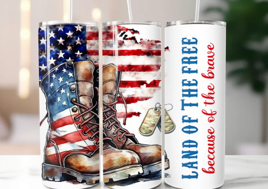 Land of the Free Tumbler