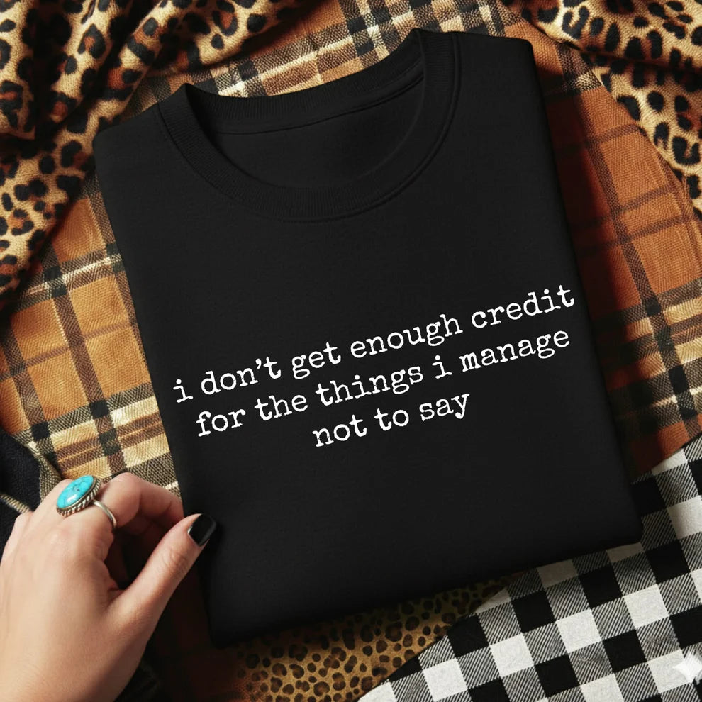 Don't Get Enough Credit - Tee