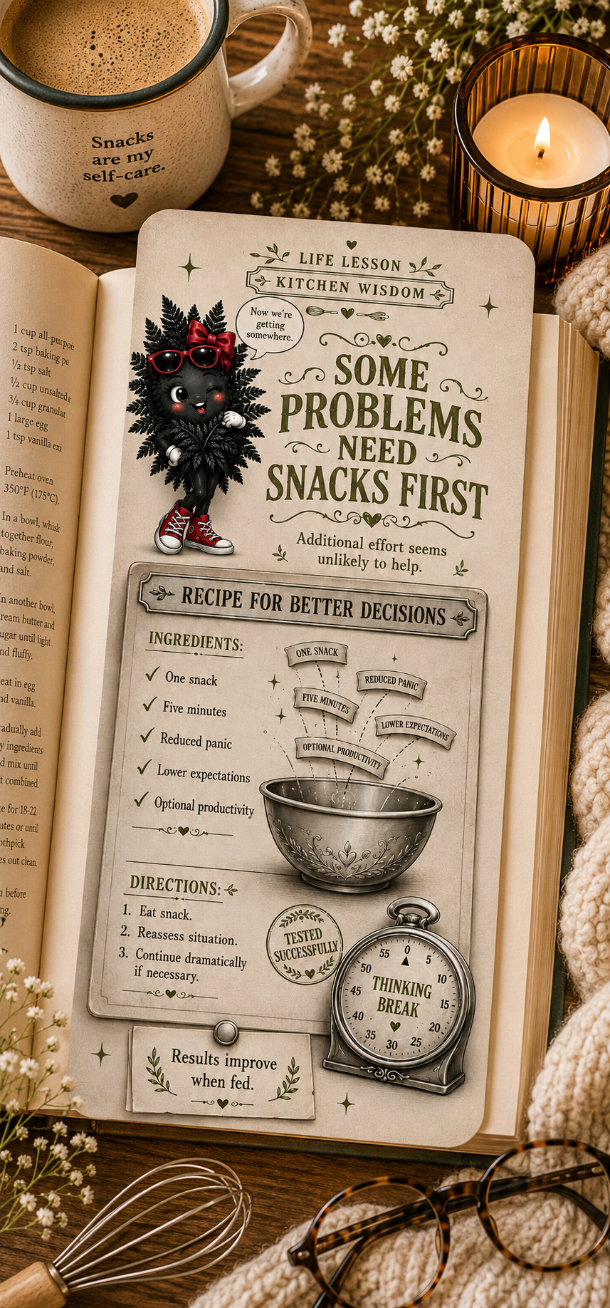 Some Problems Need Snacks  First