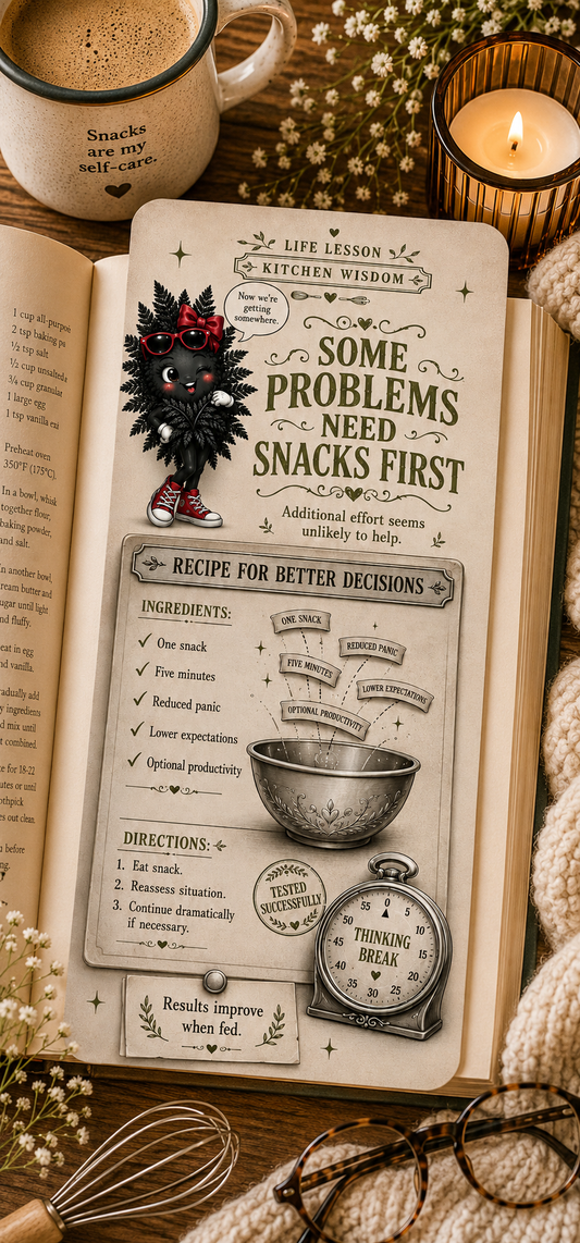 Some Problems Need Snacks  First