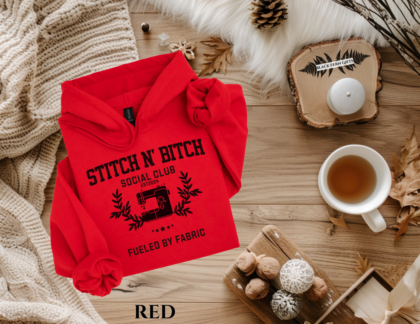 Stitch N Bitch - Hoodie