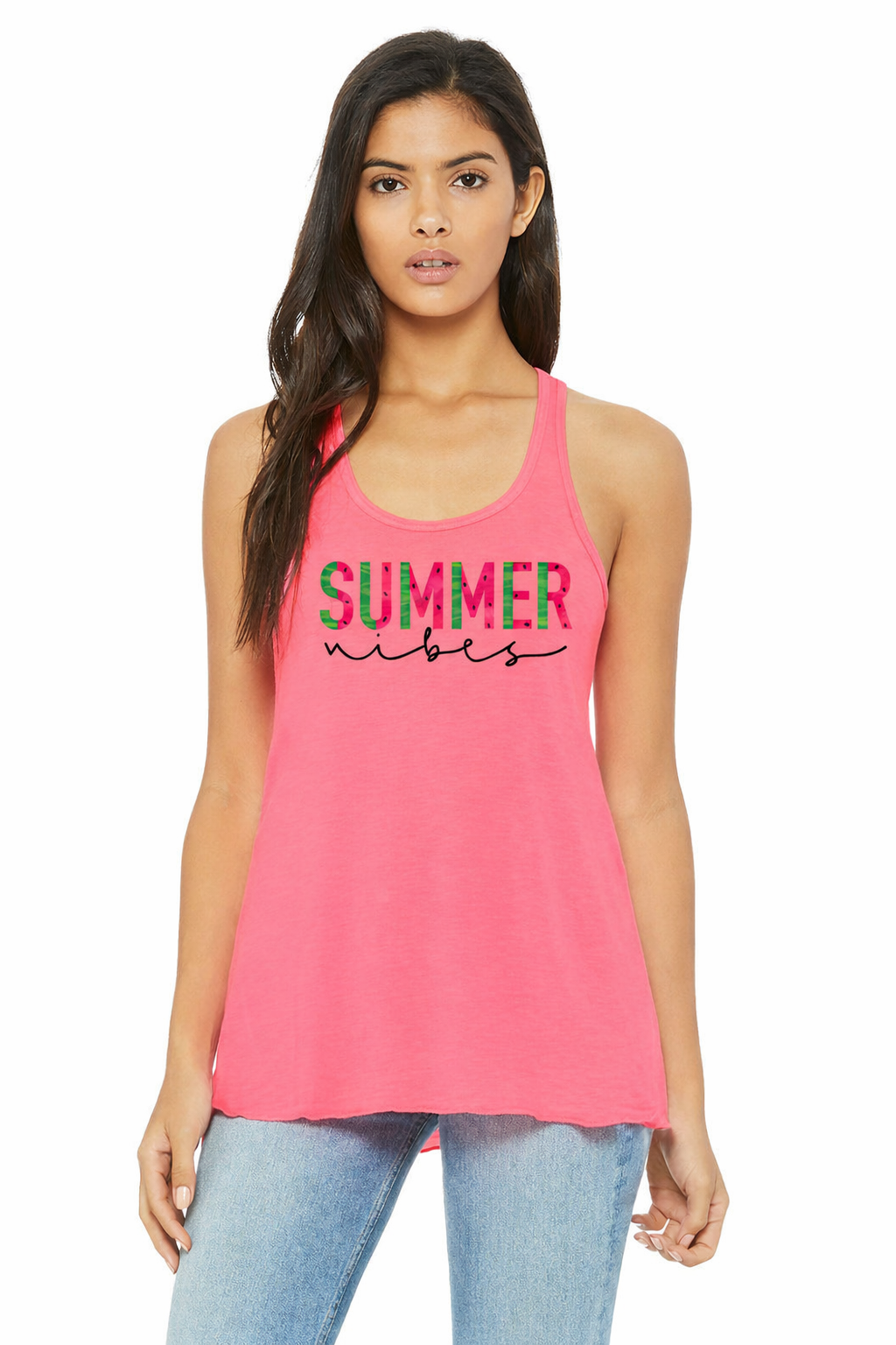 Summer Vibes Racerback Tank