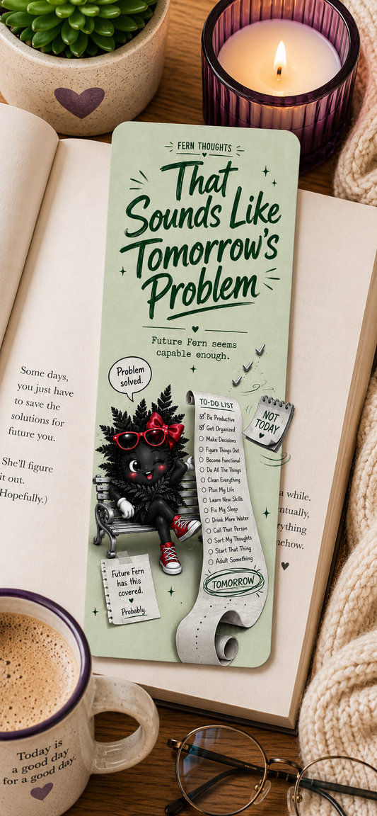 That Sounds Like Tomorrow's Problem