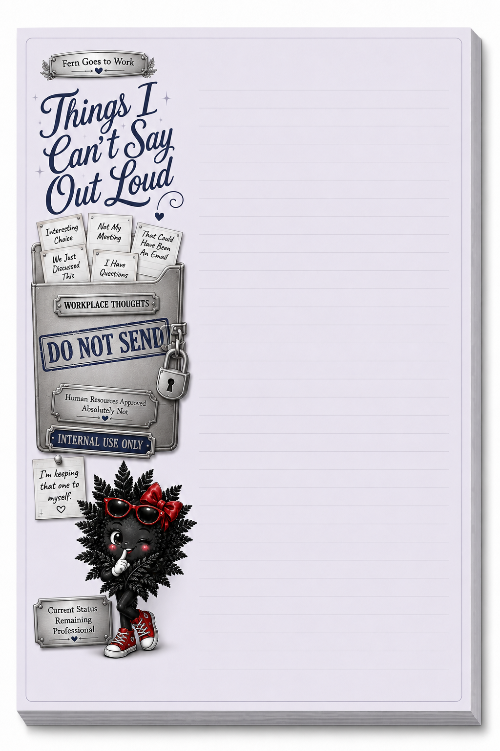 Things I Can't Say Outloud